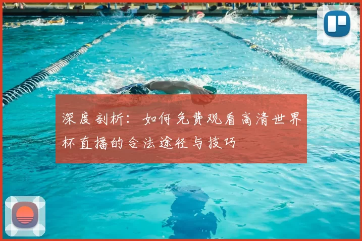 深度剖析:如何免费观看高清世界杯直播的合法途径与技巧
