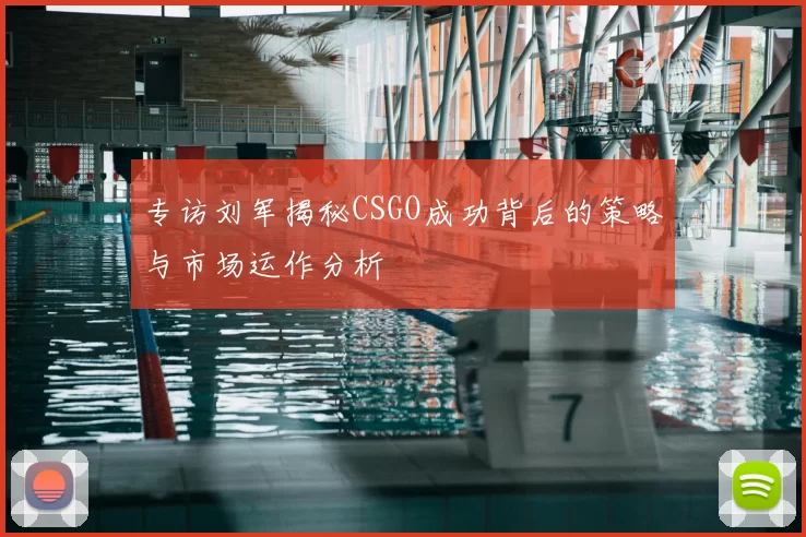 专访刘军揭秘CSGO成功背后的策略与市场运作分析