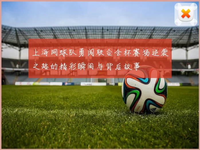 上海网球队勇闯联合会杯赛场逆袭之路的精彩瞬间与背后故事
