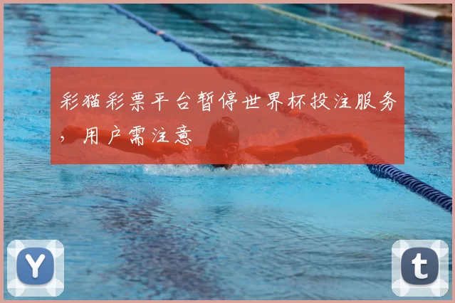 彩猫彩票平台暂停世界杯投注服务,用户需注意
