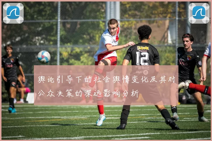 舆论引导下的社会舆情变化及其对公众决策的深远影响分析